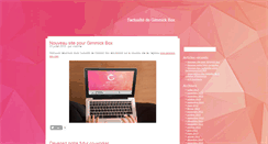 Desktop Screenshot of blog.gimmick-box.com